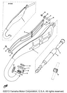 AT1C Выхлопная система
