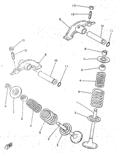 SR250 Клапана