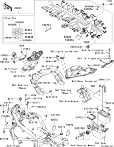 EX650 Электрика