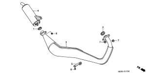 NSR50S Глушитель