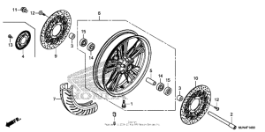 CTX1300 (ABS) Переднее колесо