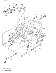 AN400 Головка цилиндров