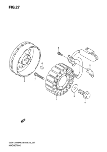 GSX1300BK Зажигание