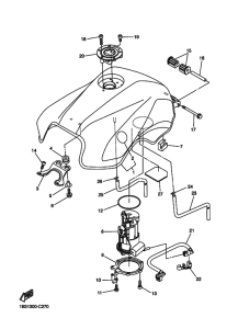 FZ6-N Tank fuel