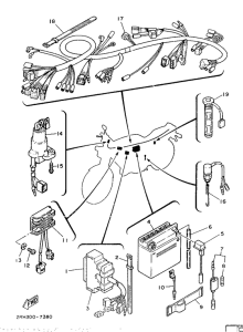 TZR125 Электрика 1