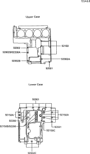 ZG1000 Болты крепления картера