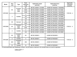  *Applicable serial numbers
