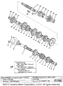 IT175E Трансмиссия