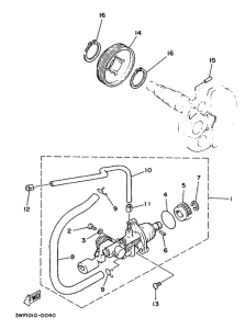 CY90 Масляный насос