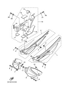 XT250X ｻｲﾄﾞｶﾊﾞ-