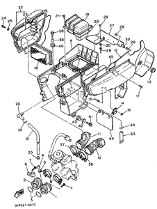 XT600K (25.0KW) Впускная система