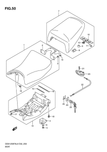 GSX1250 (ABS) Пружина