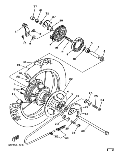 DT80LC Переднее колесо
