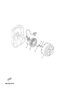 YP125R Генератор
