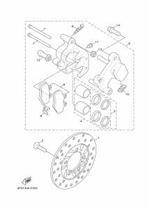 XC125 ﾌﾛﾝﾄﾌﾞﾚｰｷｷﾔﾘﾊﾟ