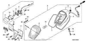 VTX1300C Фонарь