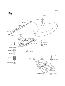 BJ250 Сиденье