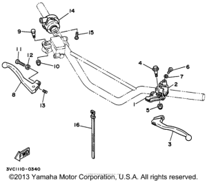 RT180H Handle switch - lever