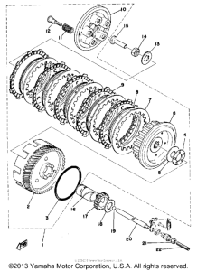 RD200C Сцепление