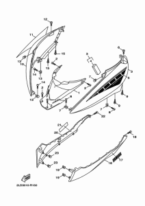 XC155 サイドカバー