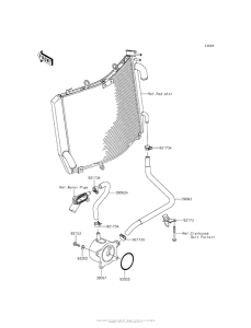 ZX1400 Масляный картер