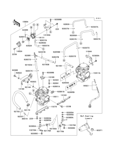 EX250 Carburetor(1 / 2)