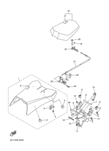 FZ1-NV Сиденье