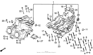VF1100S Блок цилиндров