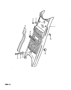 FR80 Передняя вилка cover