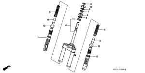 SGX50 Вилка передней оси