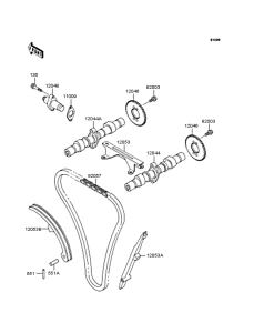 EN400 Распредвал