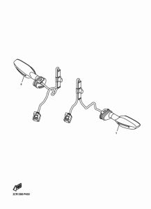 YZF-R1M Поворотники