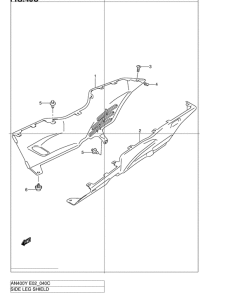 AN400 Side leg shield
