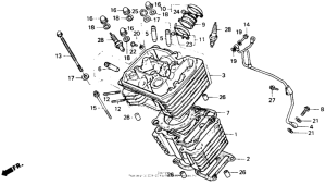 XL600V Cylinder (fr.)