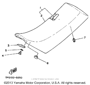 BW200ES Сиденье