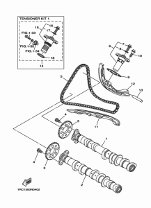 FJ09 Camshaft & chain