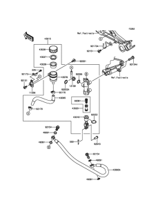 EX300 Задний торм цилиндр