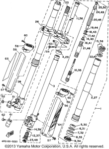  Передняя вилка