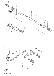  Вал переключения