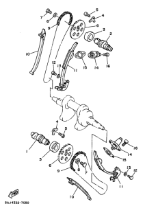XV125 Camshaft. chain