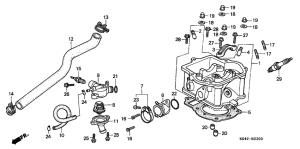 CN250 Головка цилиндров