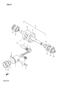 FA50 Вал коленчатый