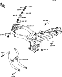 ZX1100 Рама