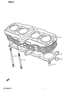 GS1100 Цилиндр