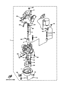 YL50 Tobera  carburador