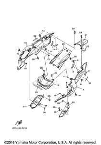 FZ07 Боковые обтекатели