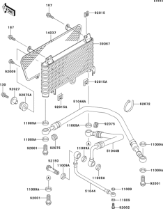 ZX1100 Масляный картер