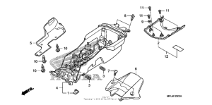  Rear fender (cbr1000rr)