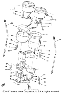 XS360_2D - 1977 Speedometer-tachometer