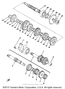 MX100F Трансмиссия